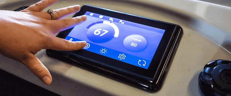 Cal Touch4™ for hot tubs in Cranston