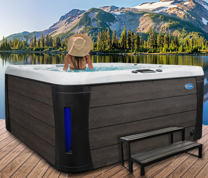 Calspas hot tub being used in a family setting - hot tubs spas for sale Cranston